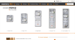 Desktop Screenshot of casanova-sas.fr